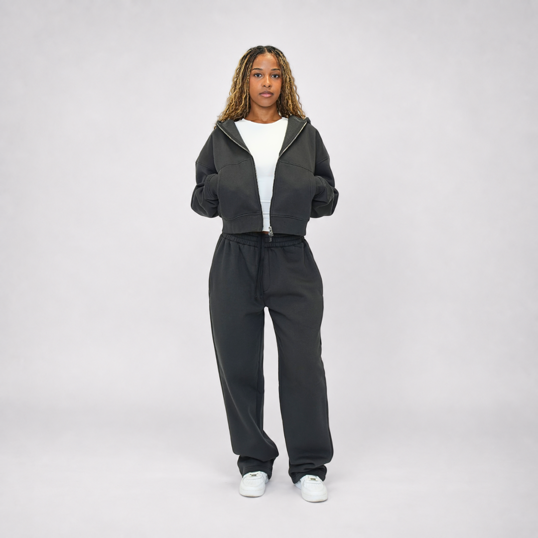 the zippa’ - charcoal grey No Sauce