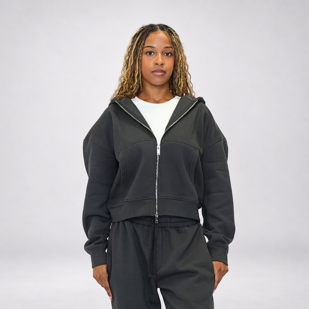 the zippa’ - charcoal grey No Sauce
