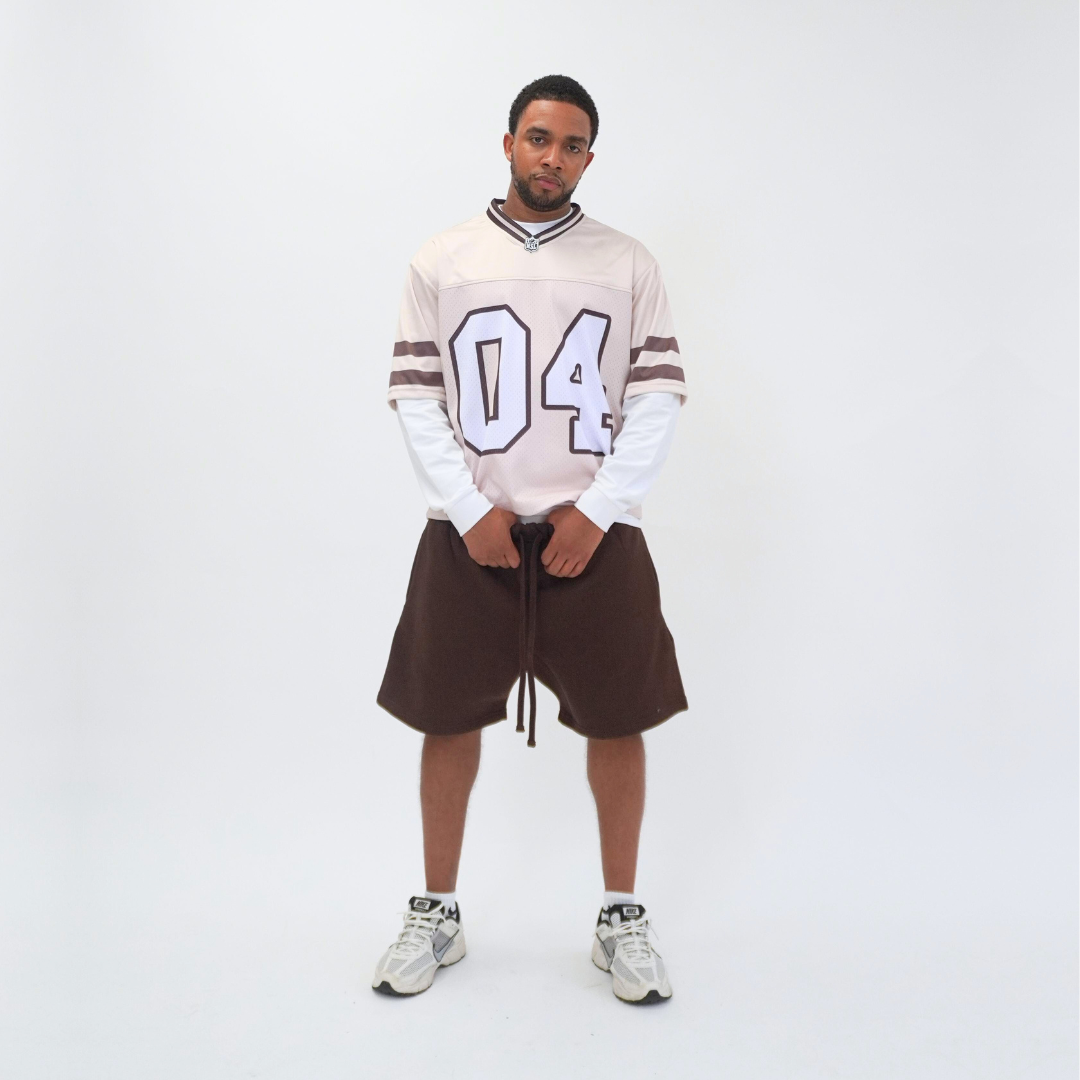 the shorts 2.0 - brown no sauce