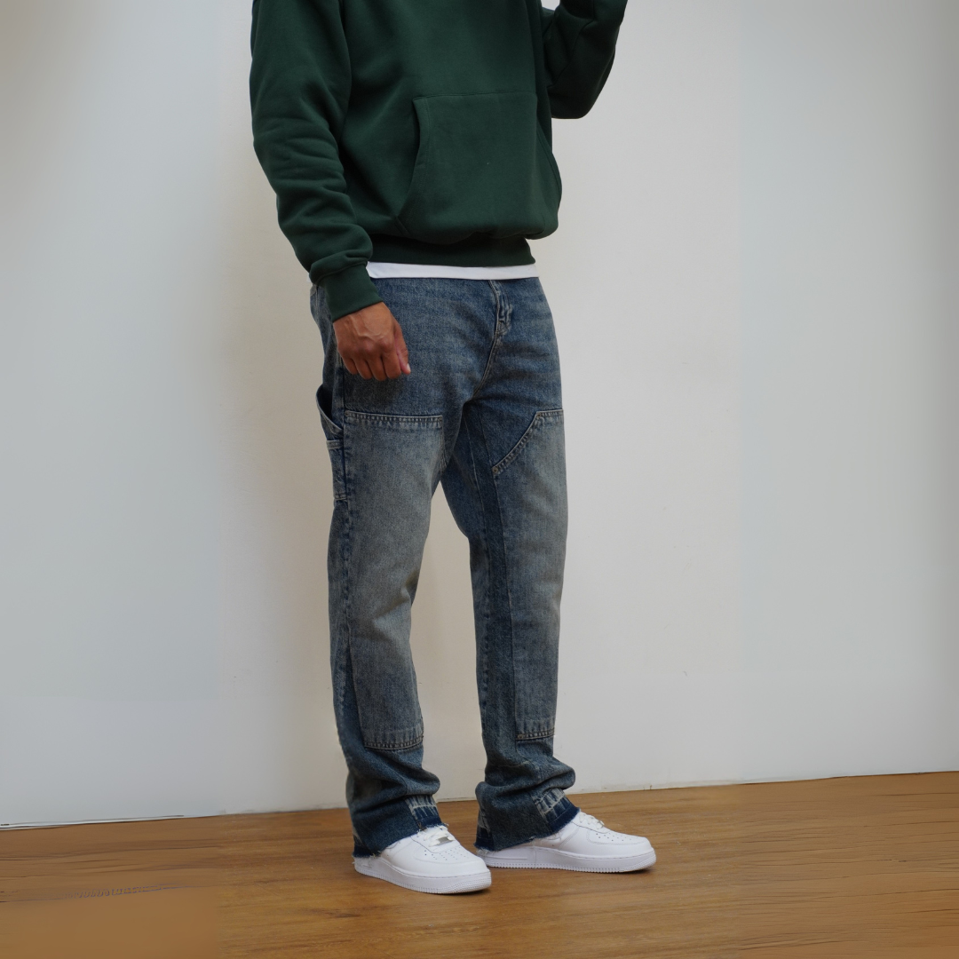 the flared carpenta' jeans - blue No Sauce