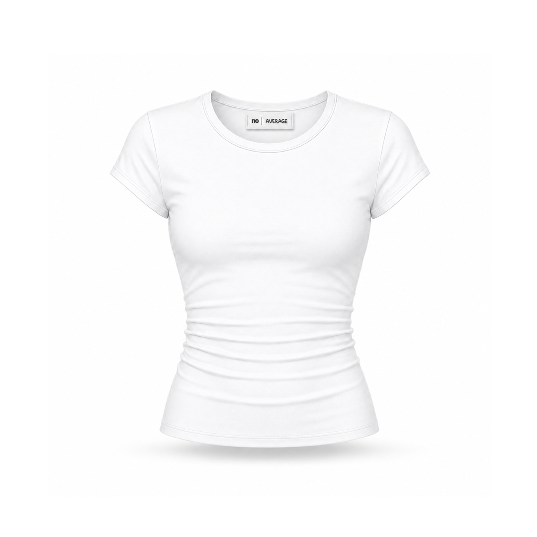 the women’s perfect tee - white no sauce