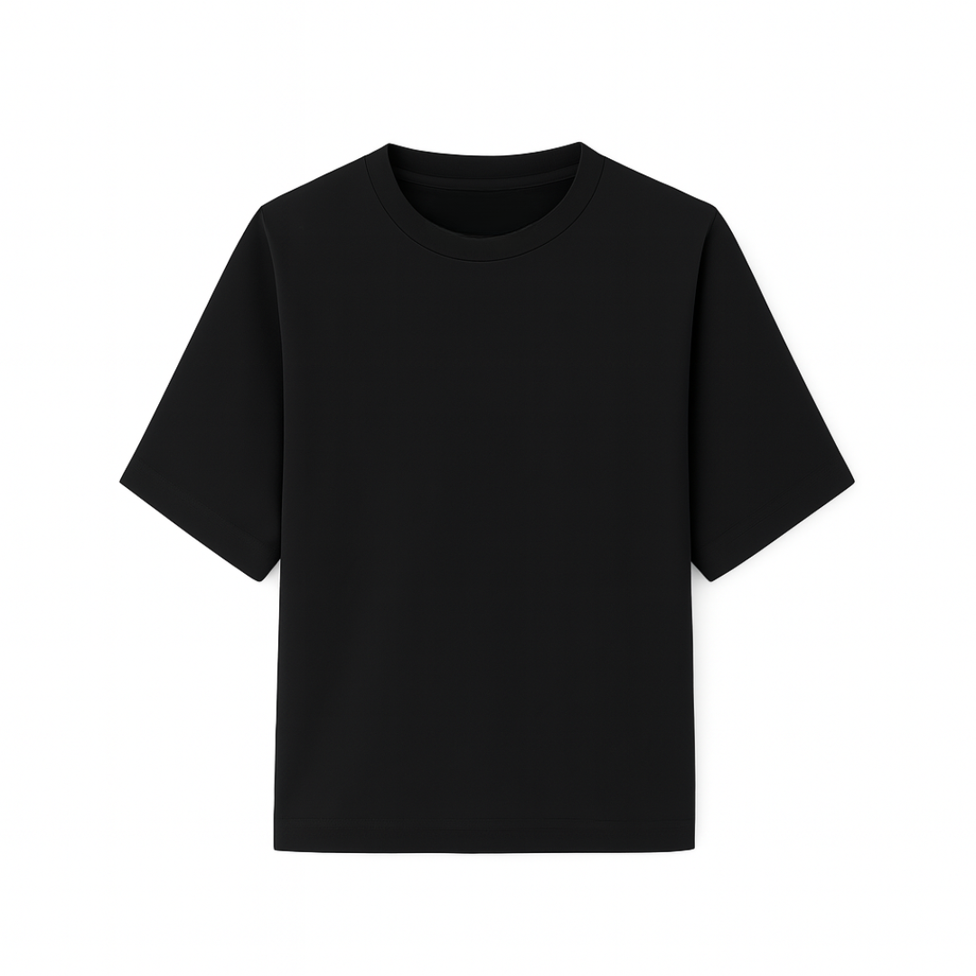 the perfect slim tee - black - No Sauce