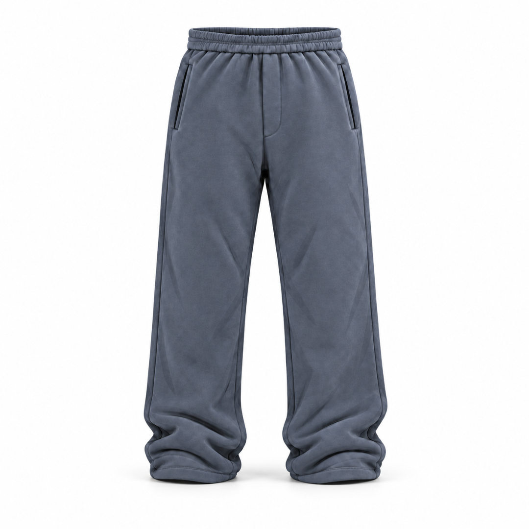 the cloud+ straight leg jogga' - space blue no sauce