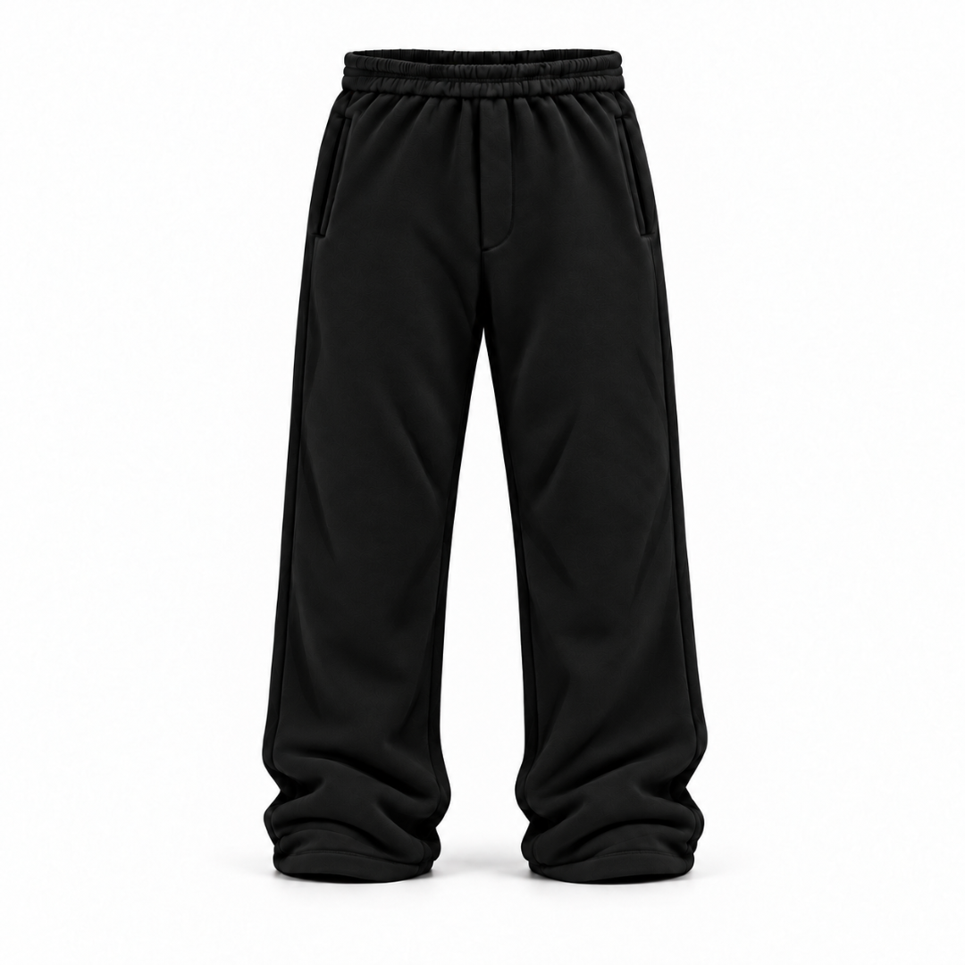 the cloud+ straight leg jogga' - black no sauce