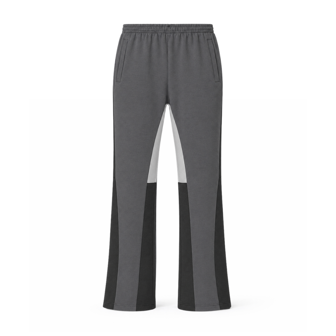 the flared jogga' - charcoal grey no sauce