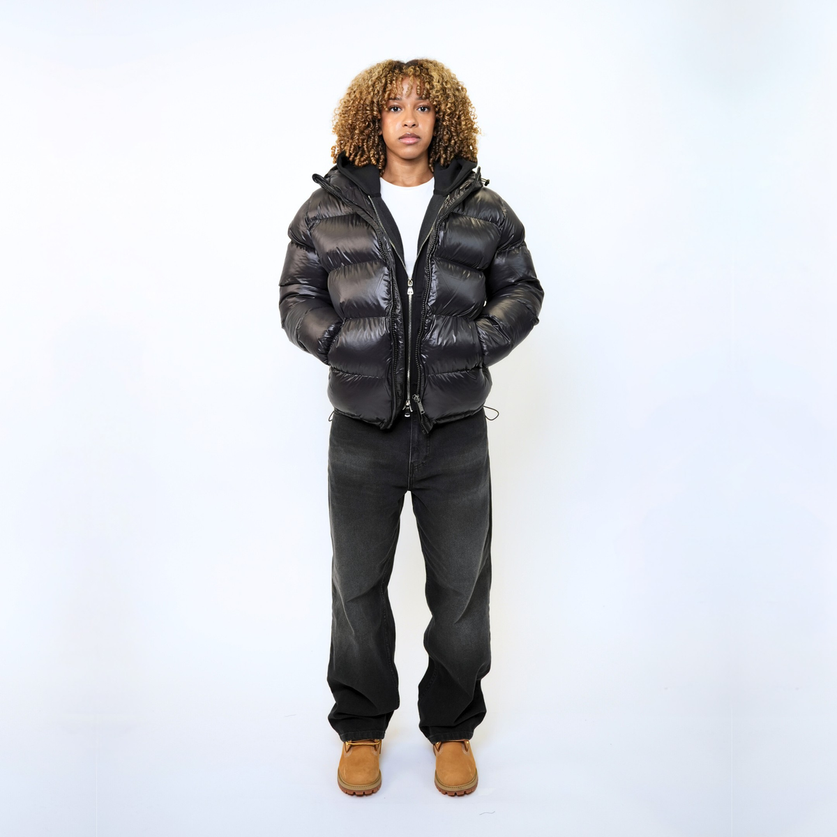 the down puffa’ - black No Sauce