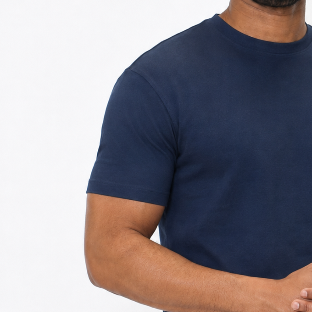the perfect slim tee - navy no sauce