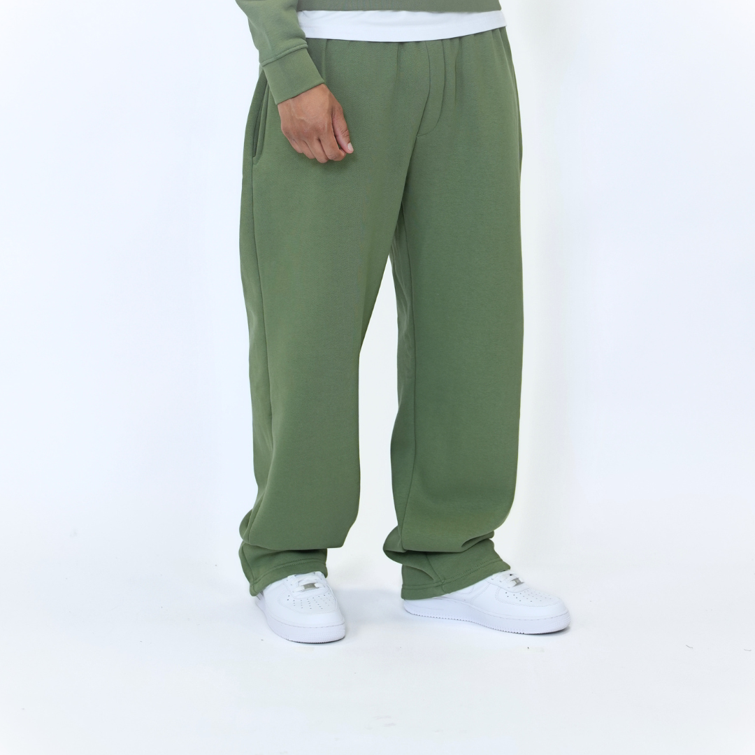 the straight leg jogga' - pistachio No Sauce