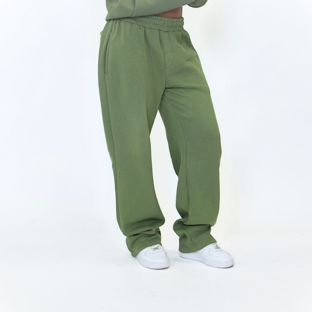 the straight leg jogga' - pistachio No Sauce