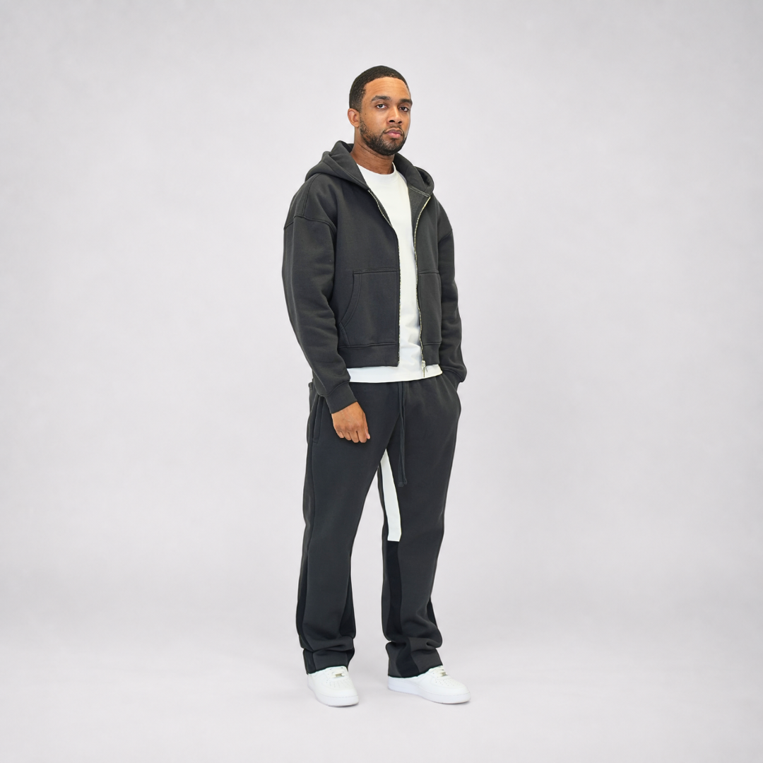 the zippa’ - charcoal grey No Sauce