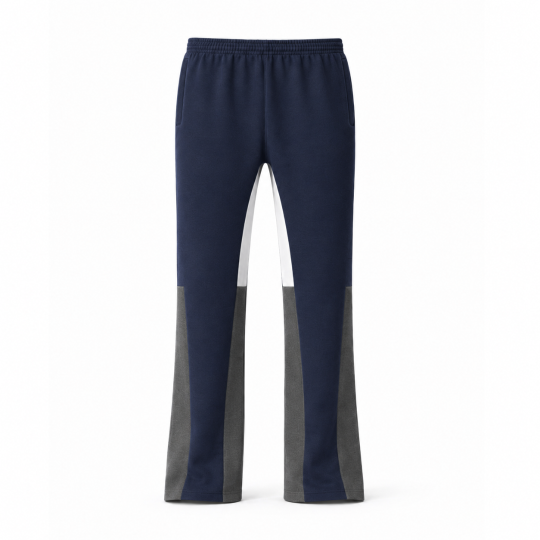 the flared jogga' - navy no sauce