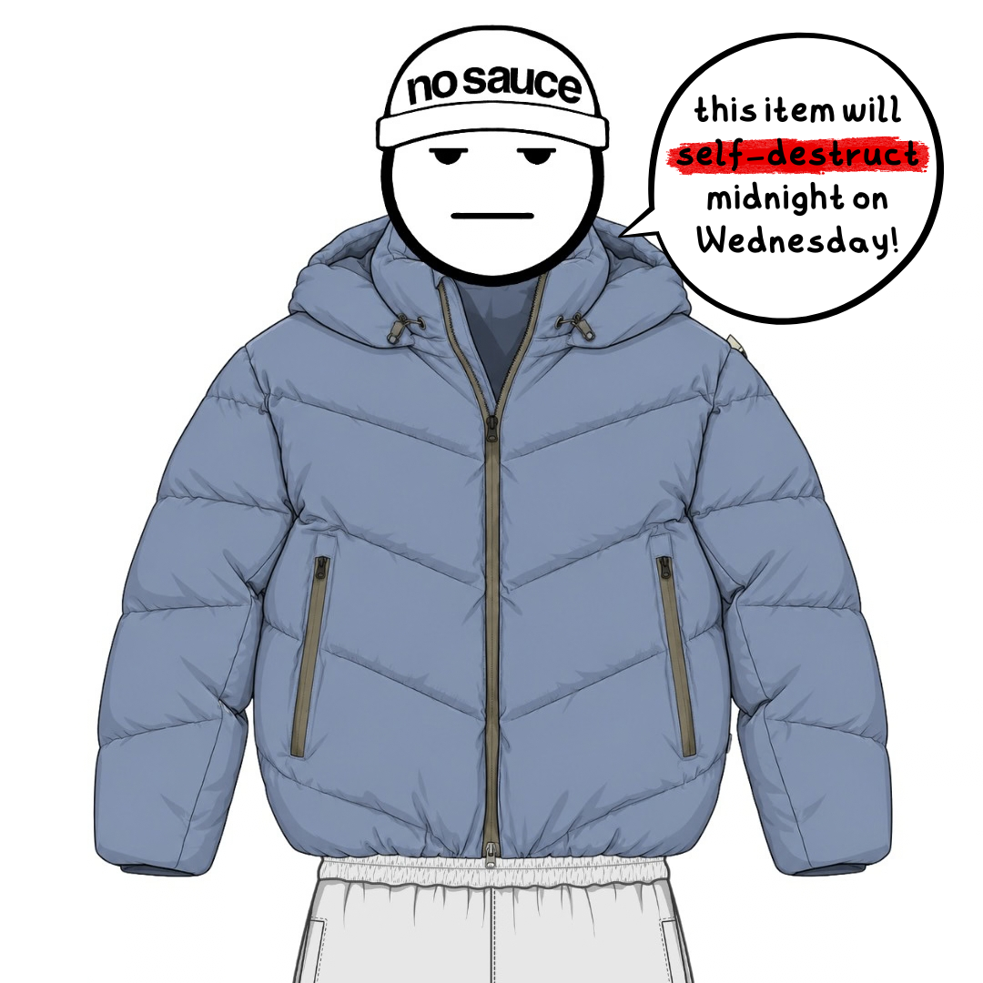 the cloud+ puffa’ - space blue No Sauce