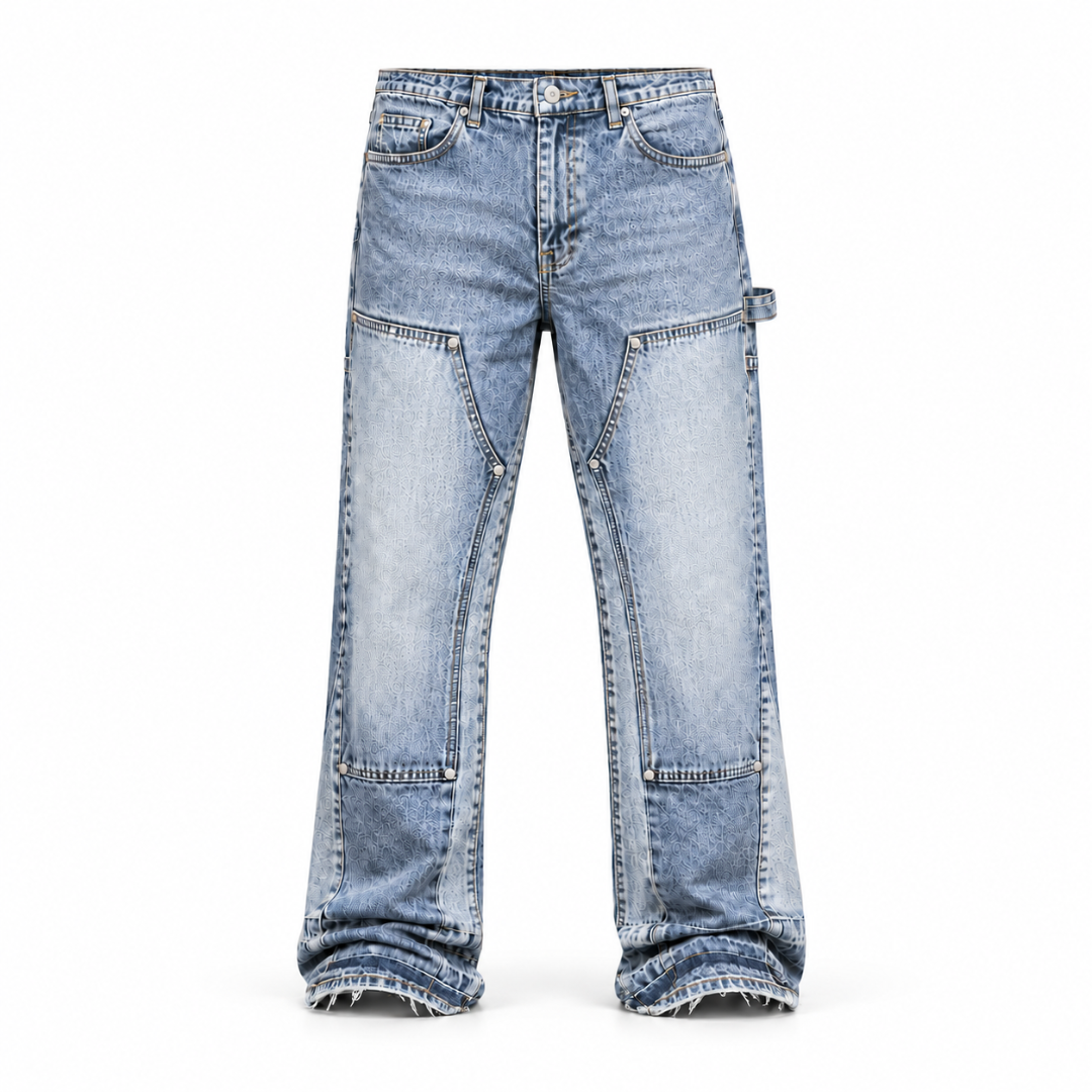 the flared carpenta' jeans - light blue No Sauce