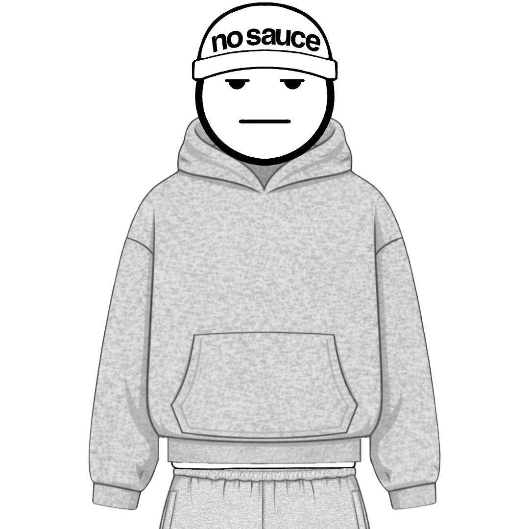 the jumpa' - grey No Sauce