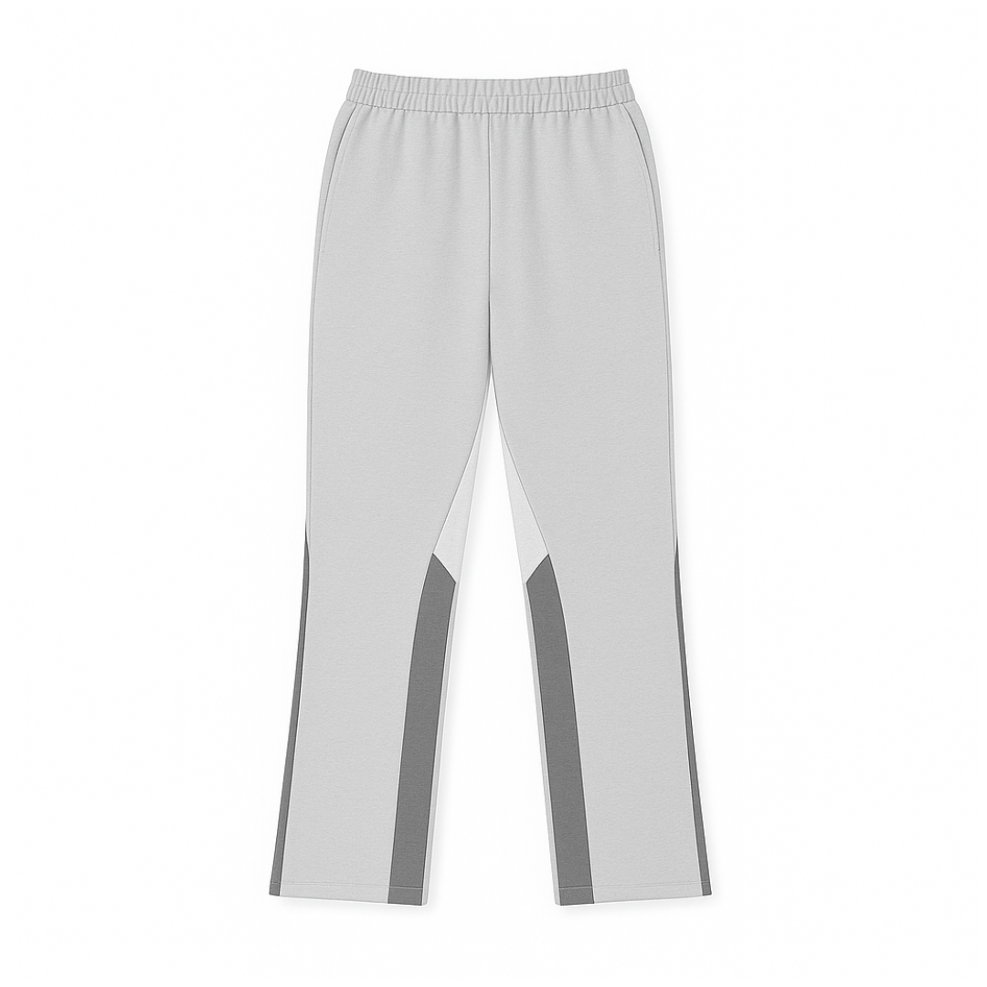 the flared jogga' - grey