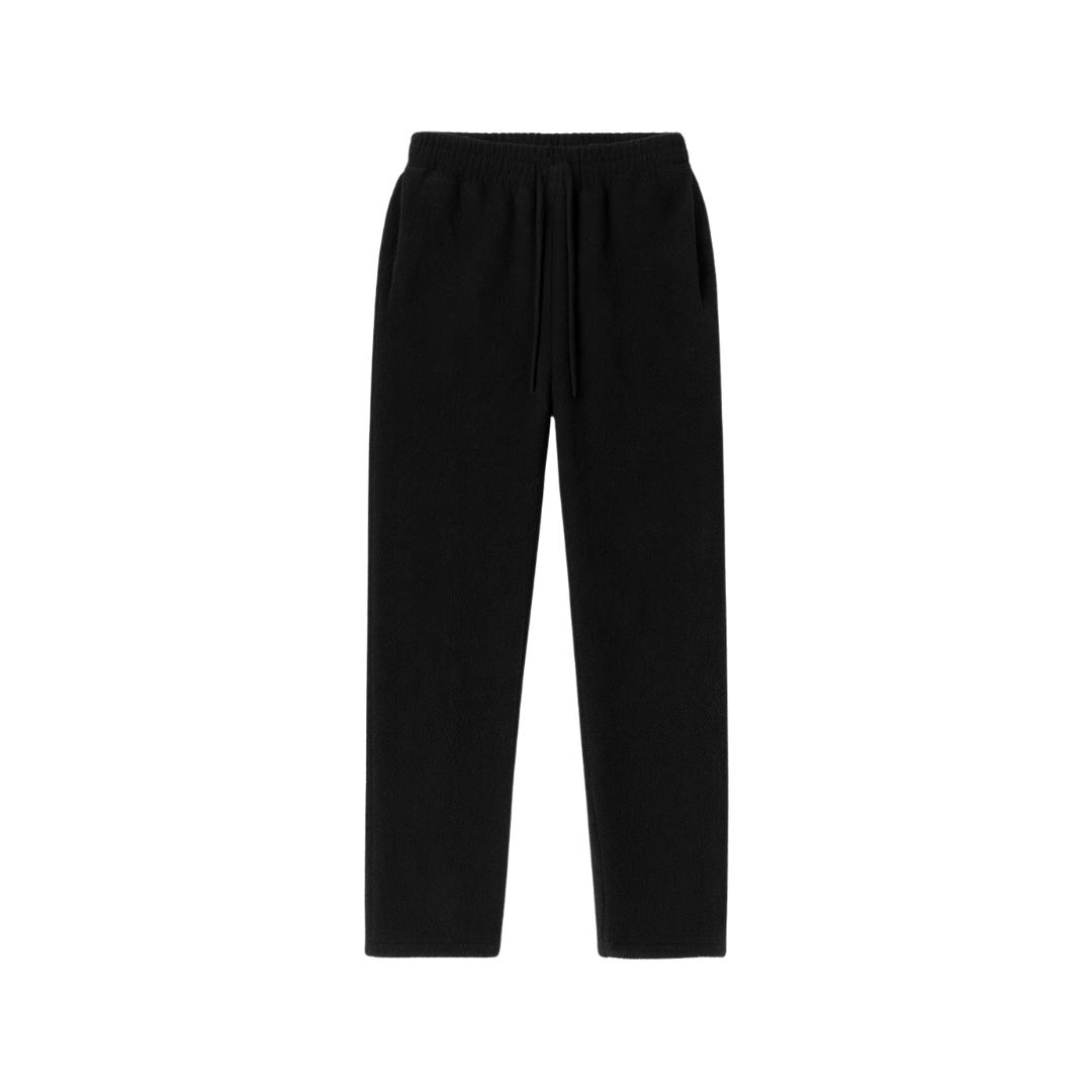 the soft-knit straight leg jogga' - black No Sauce