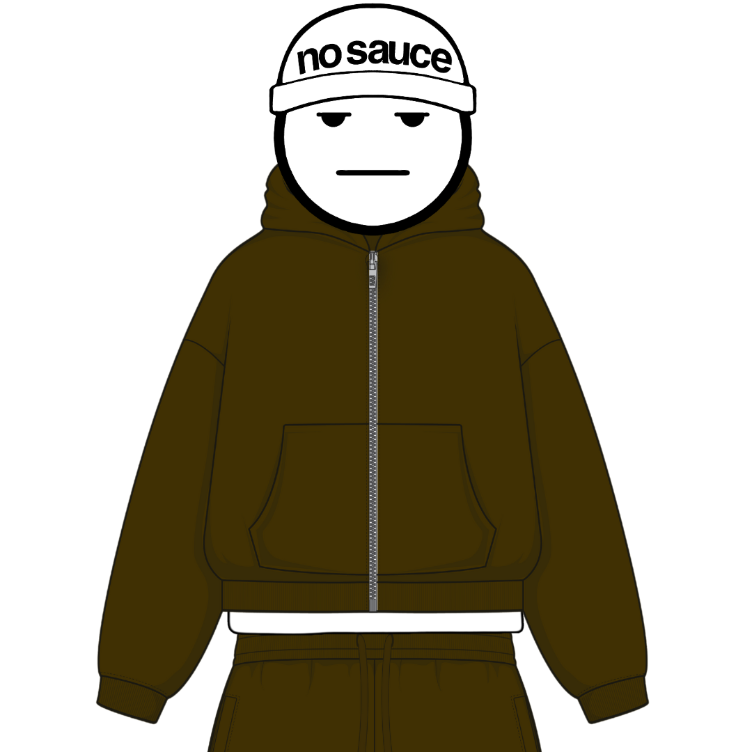 the zippa’ - brown No Sauce