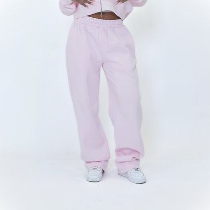 the straight leg jogga' - pink no sauce