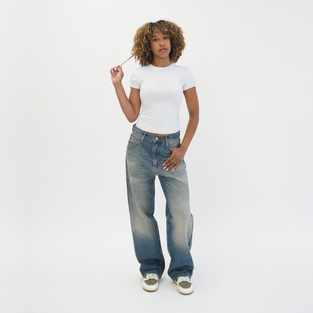 the straight leg jeans - blue No Sauce