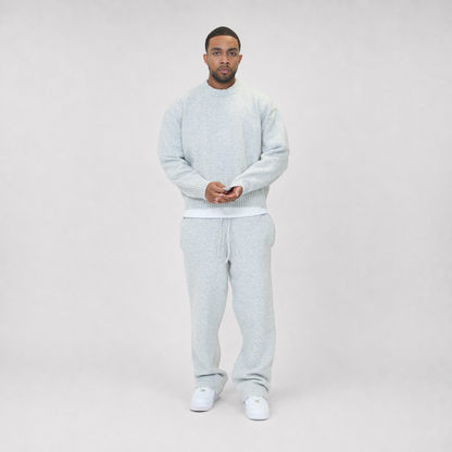 the soft-knit sweata' - grey No Sauce
