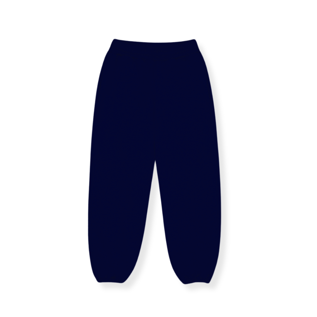 the baggy cuffed jogga' - navy