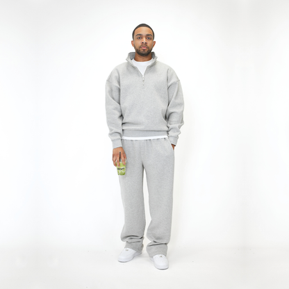 the quarter zippa' - grey no sauce