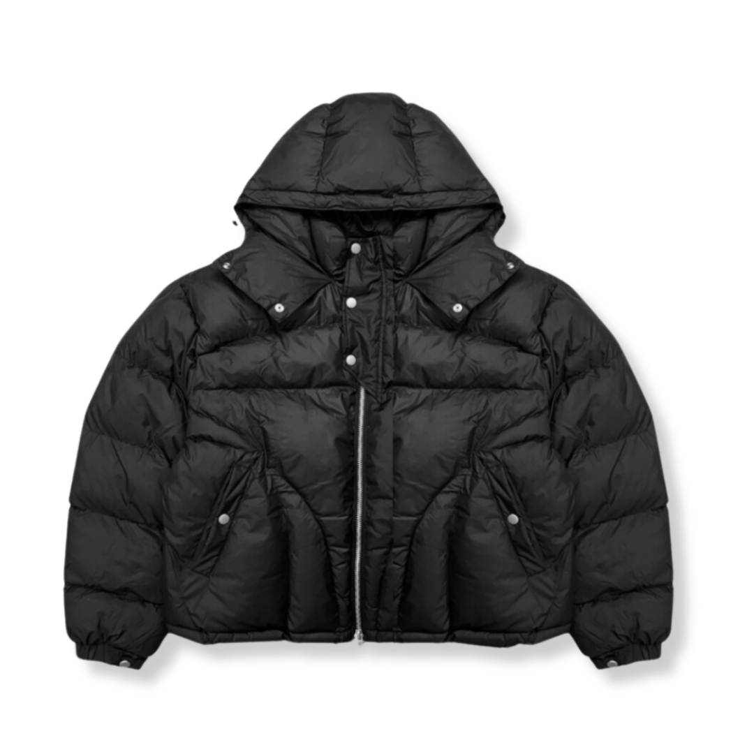 the cloud puffa’ - black