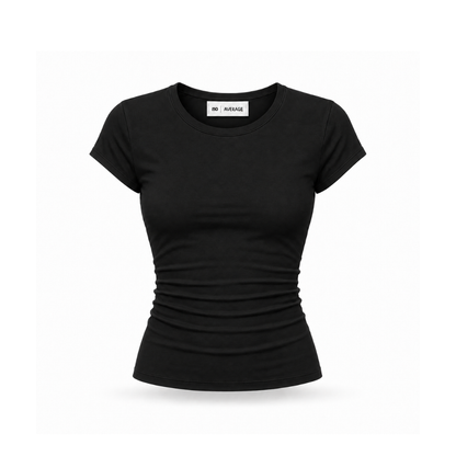 the women’s perfect tee - black no sauce