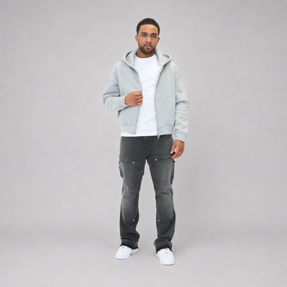 the flared carpenta' jeans - grey No Sauce