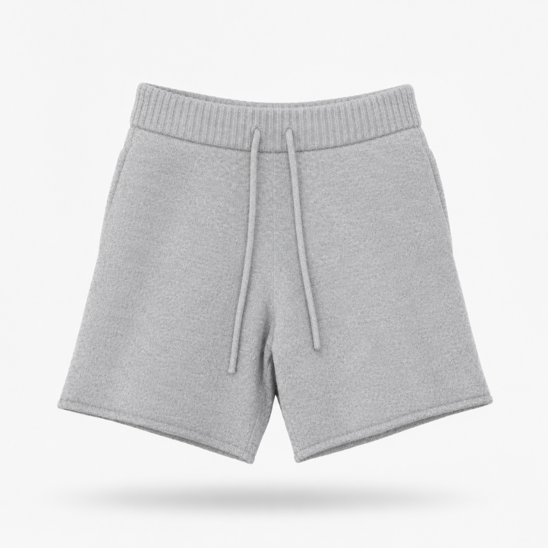 the soft-knit short - grey No Sauce