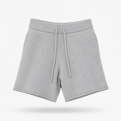 the soft-knit short - grey No Sauce
