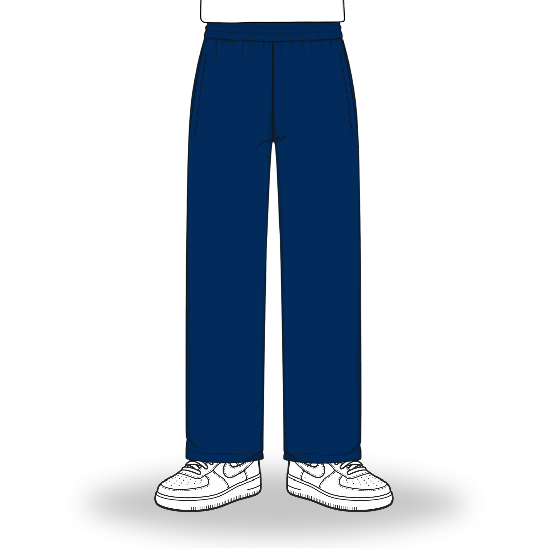 the straight leg jogga' - navy No Sauce
