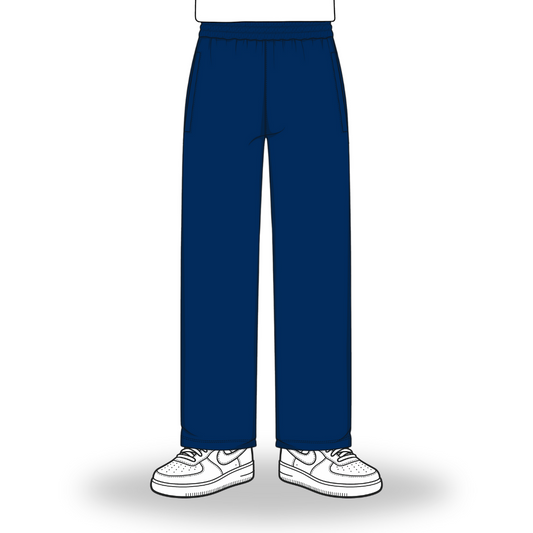 the straight leg jogga' - navy No Sauce