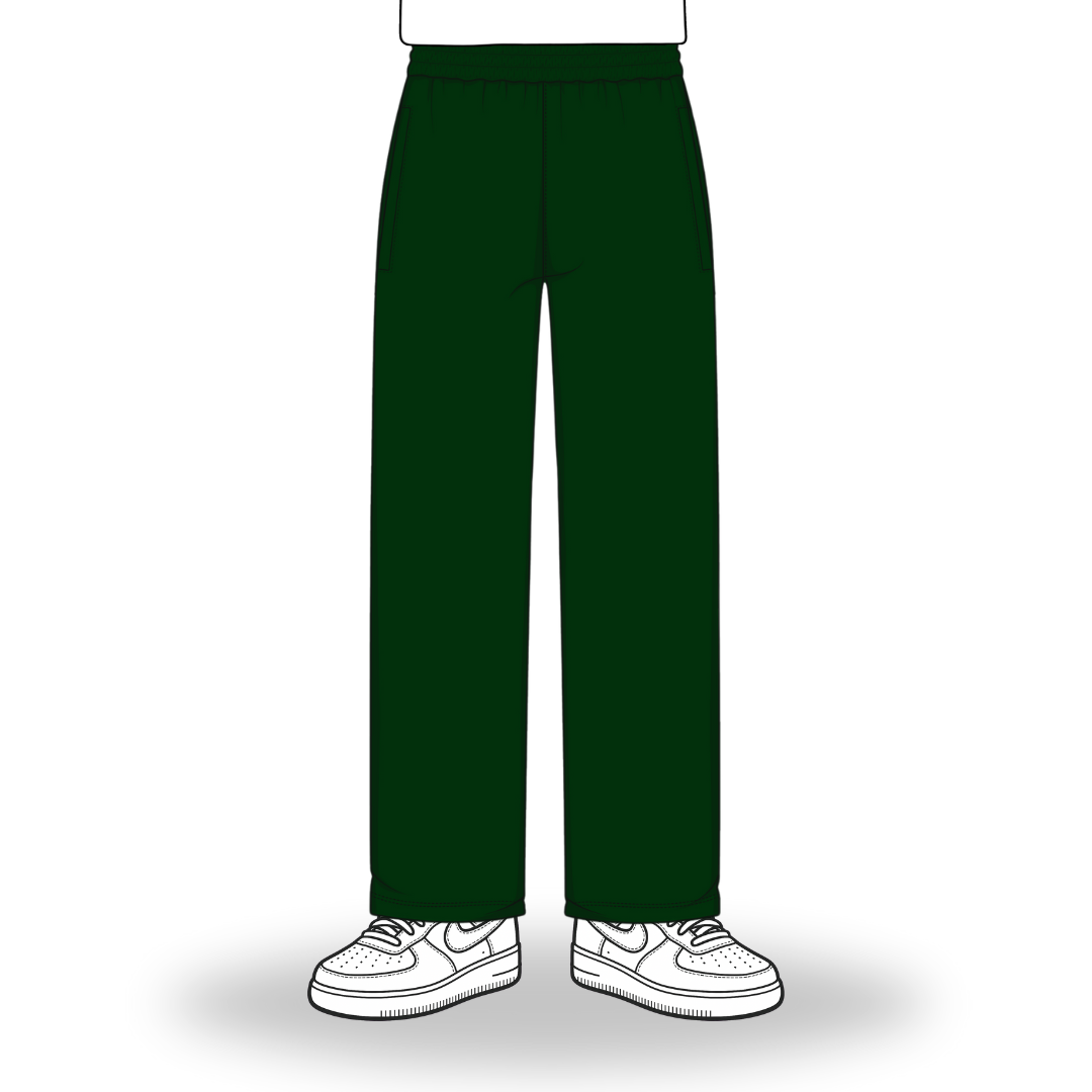 the straight leg jogga' - forest green No Sauce