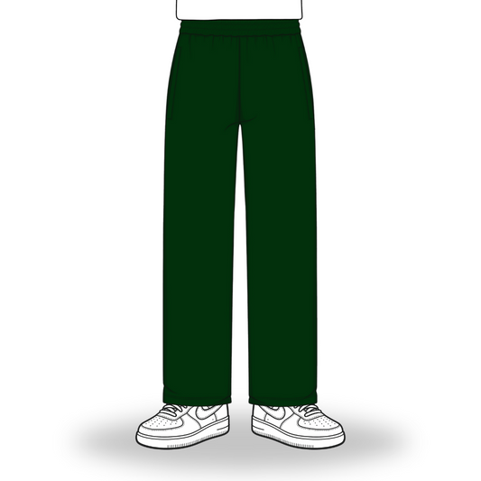 the straight leg jogga' - forest green No Sauce