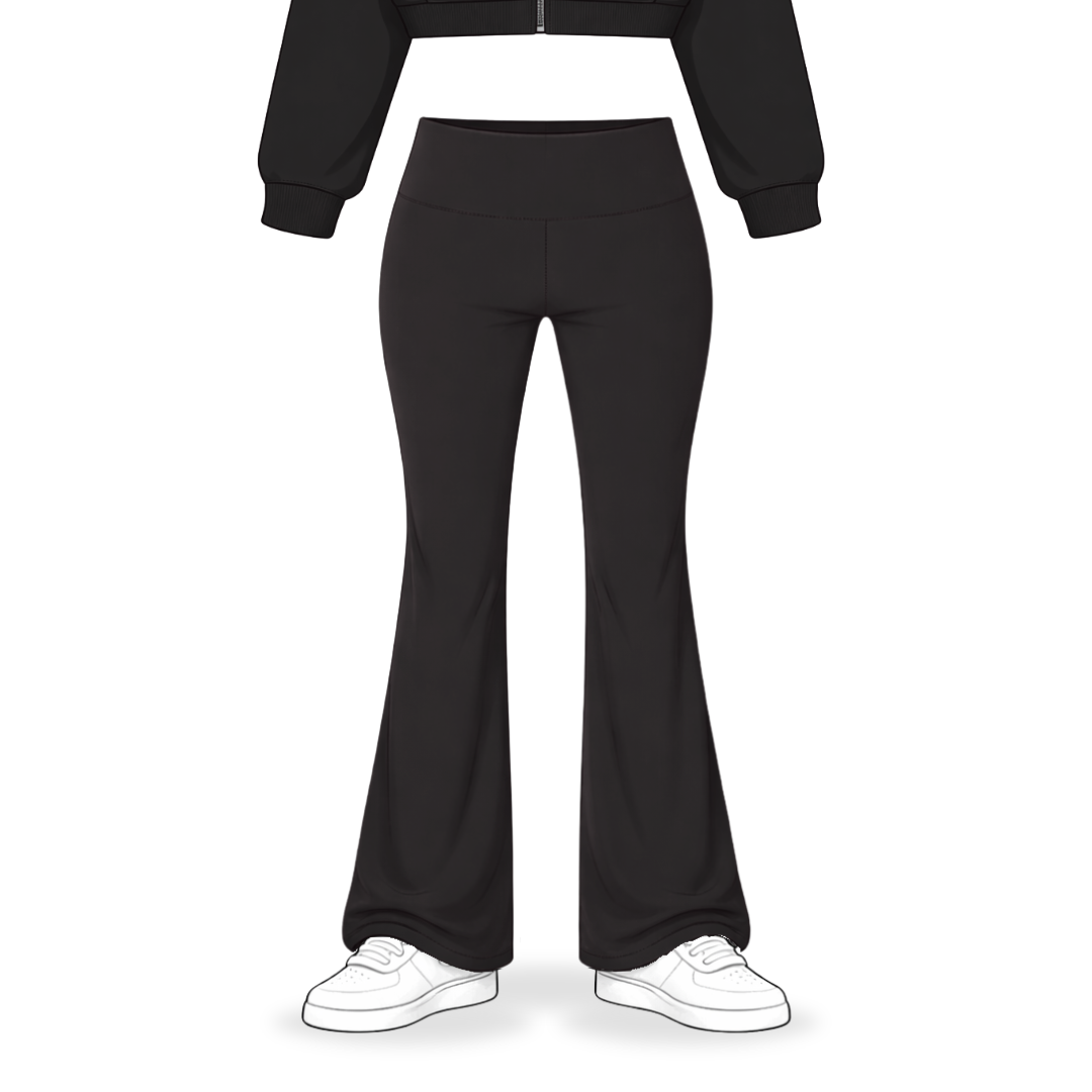 the women’s lounge pants - black no sauce