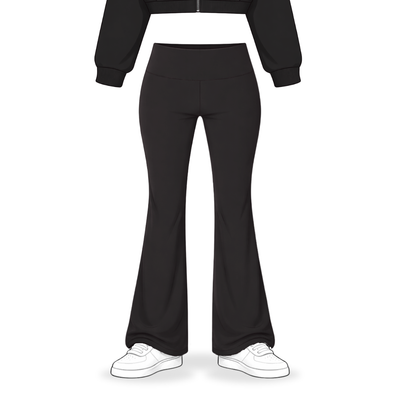 the women’s lounge pants - black no sauce