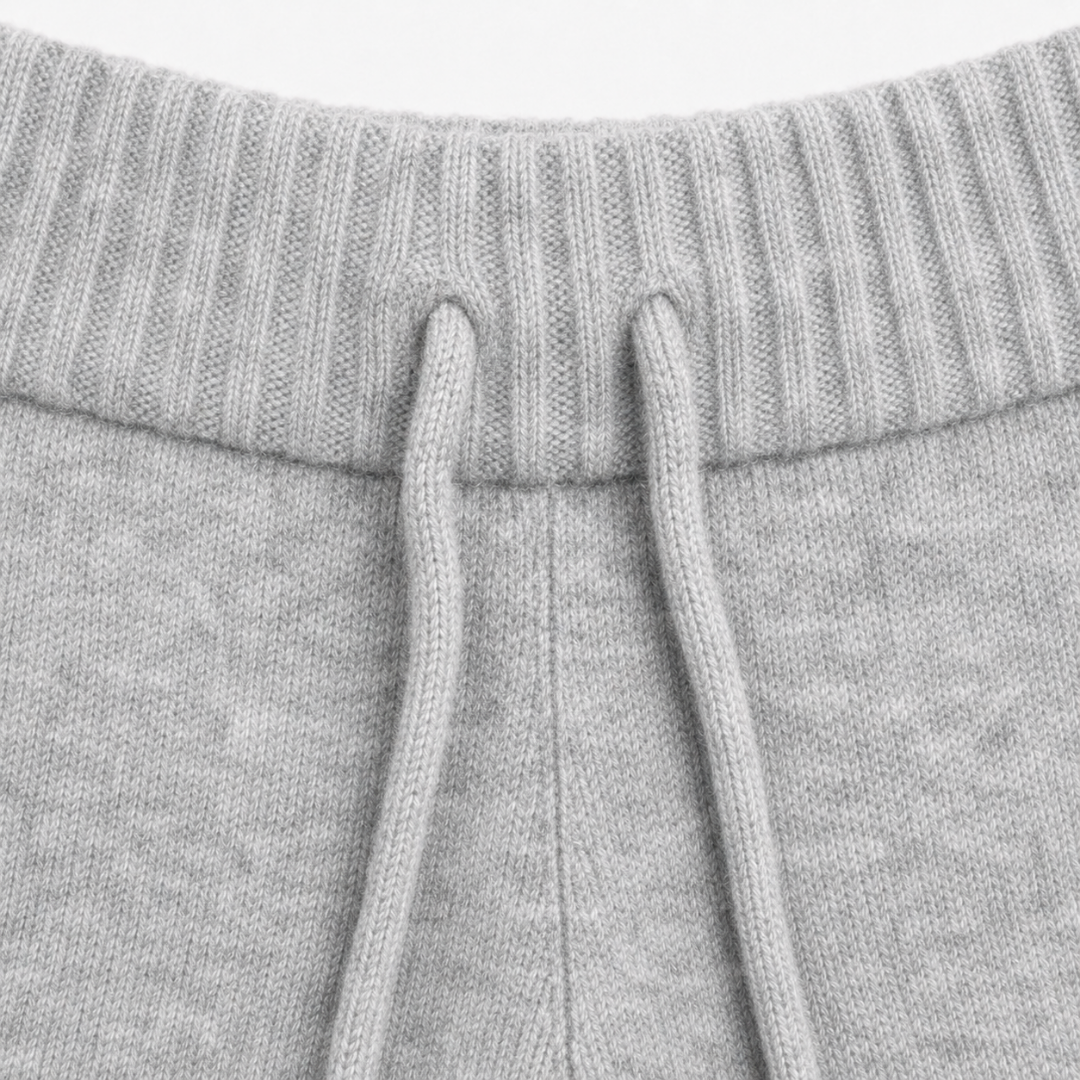 the soft-knit short - grey No Sauce