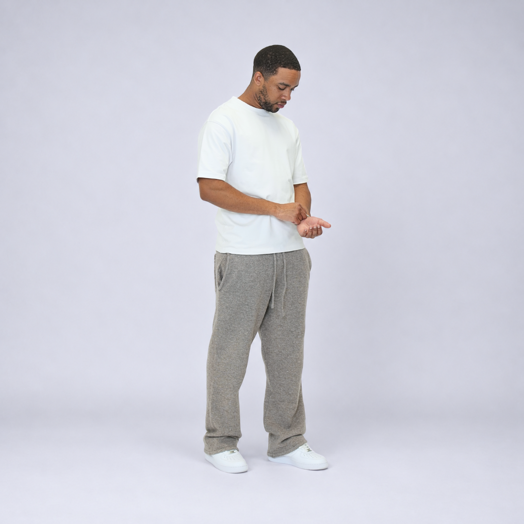 the soft-knit straight leg jogga' - cookie dough No Sauce