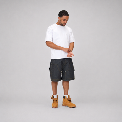the raw denim carpenta' shorts No Sauce