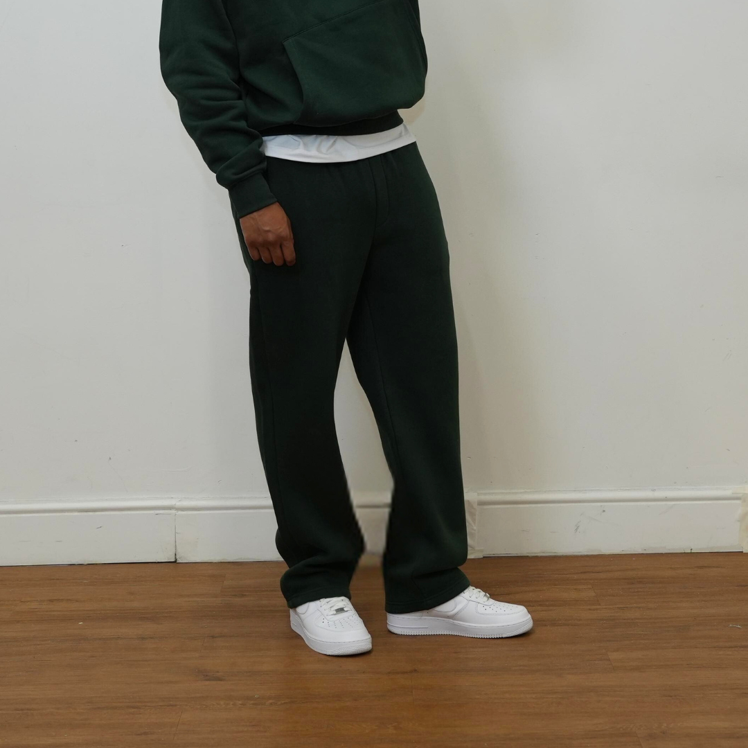 the straight leg jogga' - forest green No Sauce
