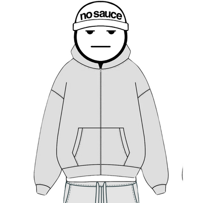 the zippa’ - grey
