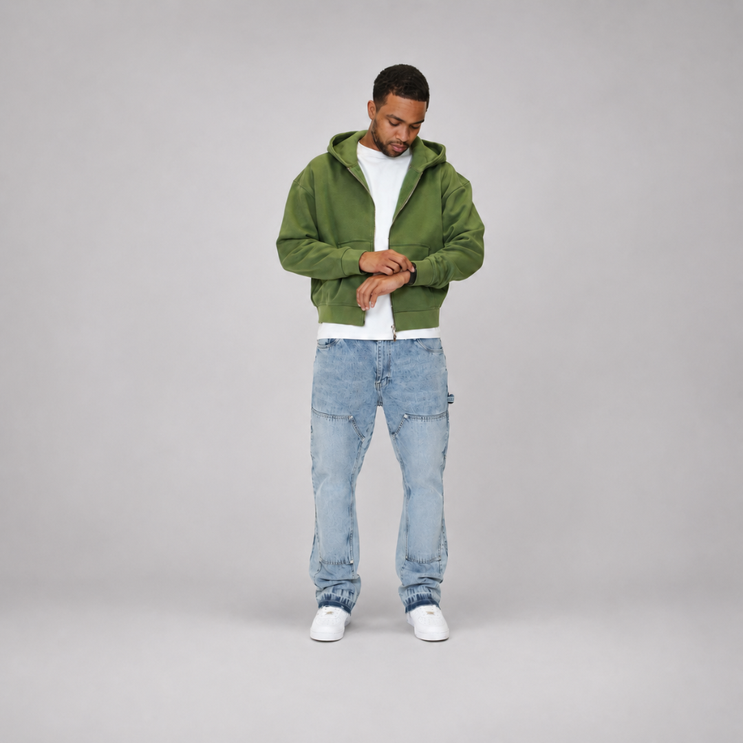 the flared carpenta' jeans - light blue No Sauce