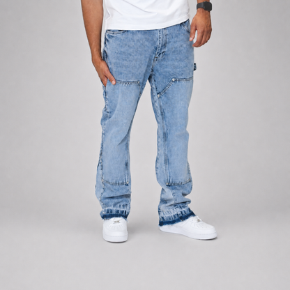 the flared carpenta' jeans - light blue No Sauce