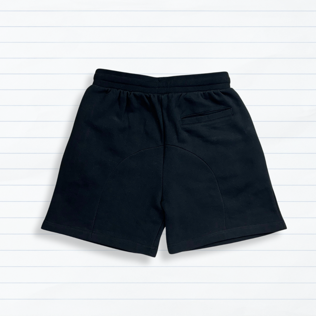 the lengthy shorts - black