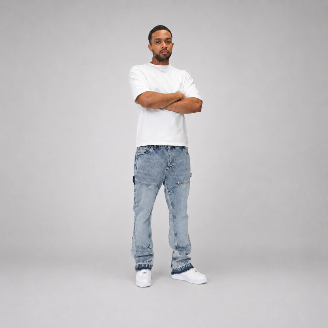 the flared carpenta' jeans - light blue No Sauce