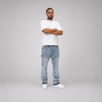 the flared carpenta' jeans - light blue No Sauce