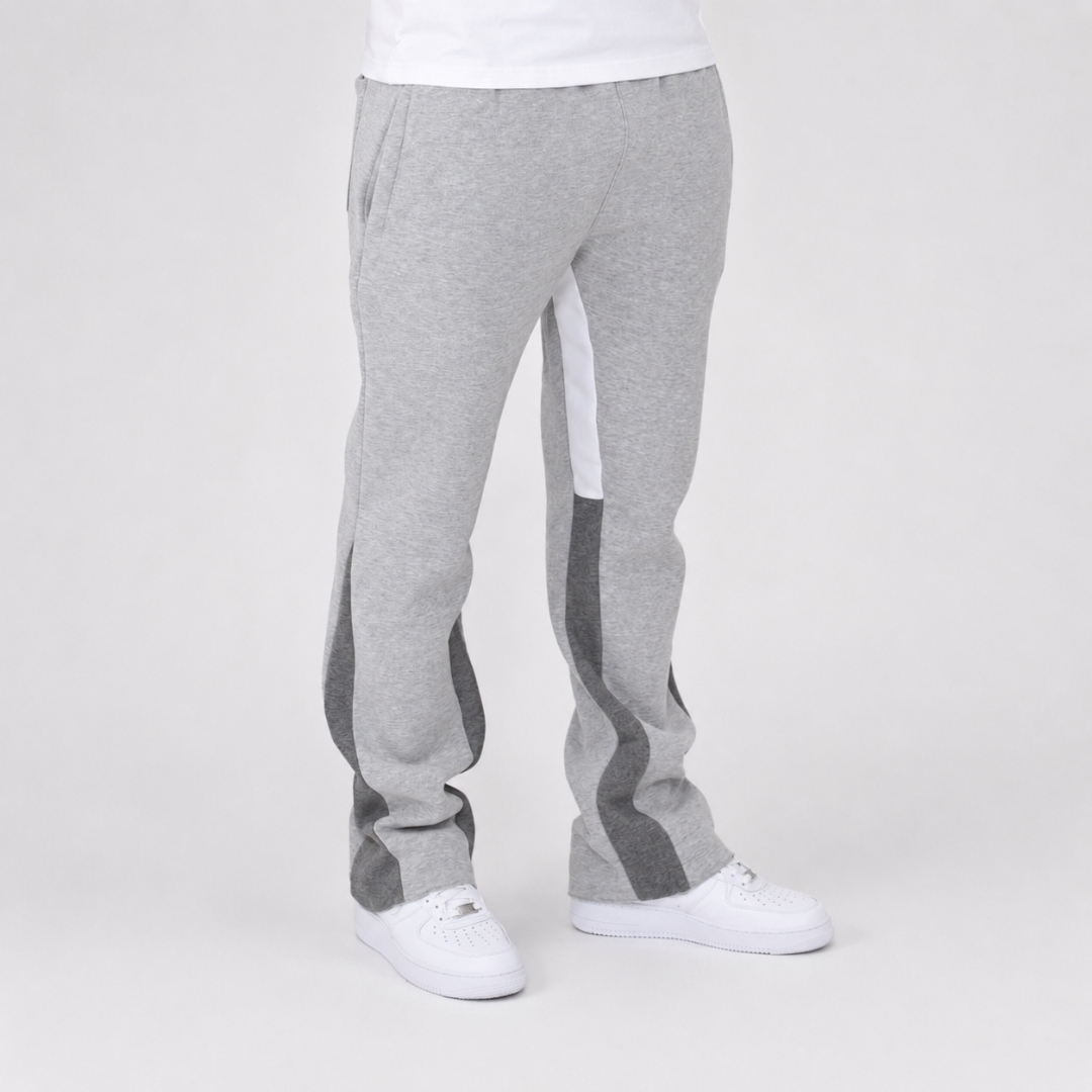 the flared jogga' - grey no sauce
