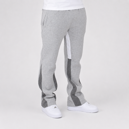 the flared jogga' - grey no sauce