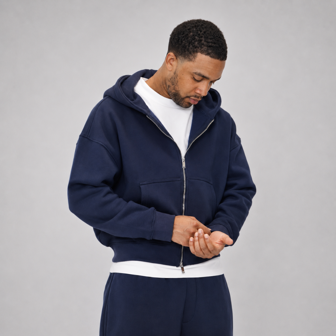 the zippa' - navy No Sauce